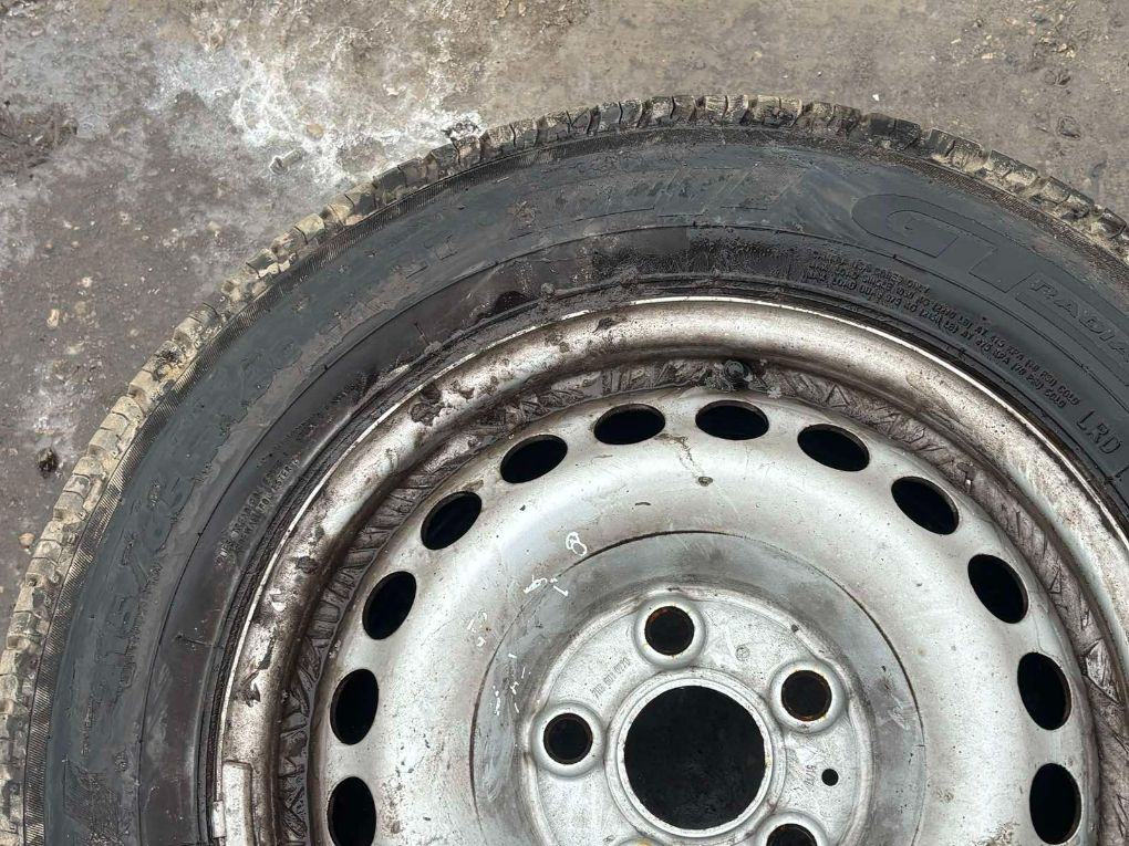 7H8601027D Rim set With Tyres 4 pcs VW TRANSPORTER T6 / MULTIVAN (SG, SF) (2015-)