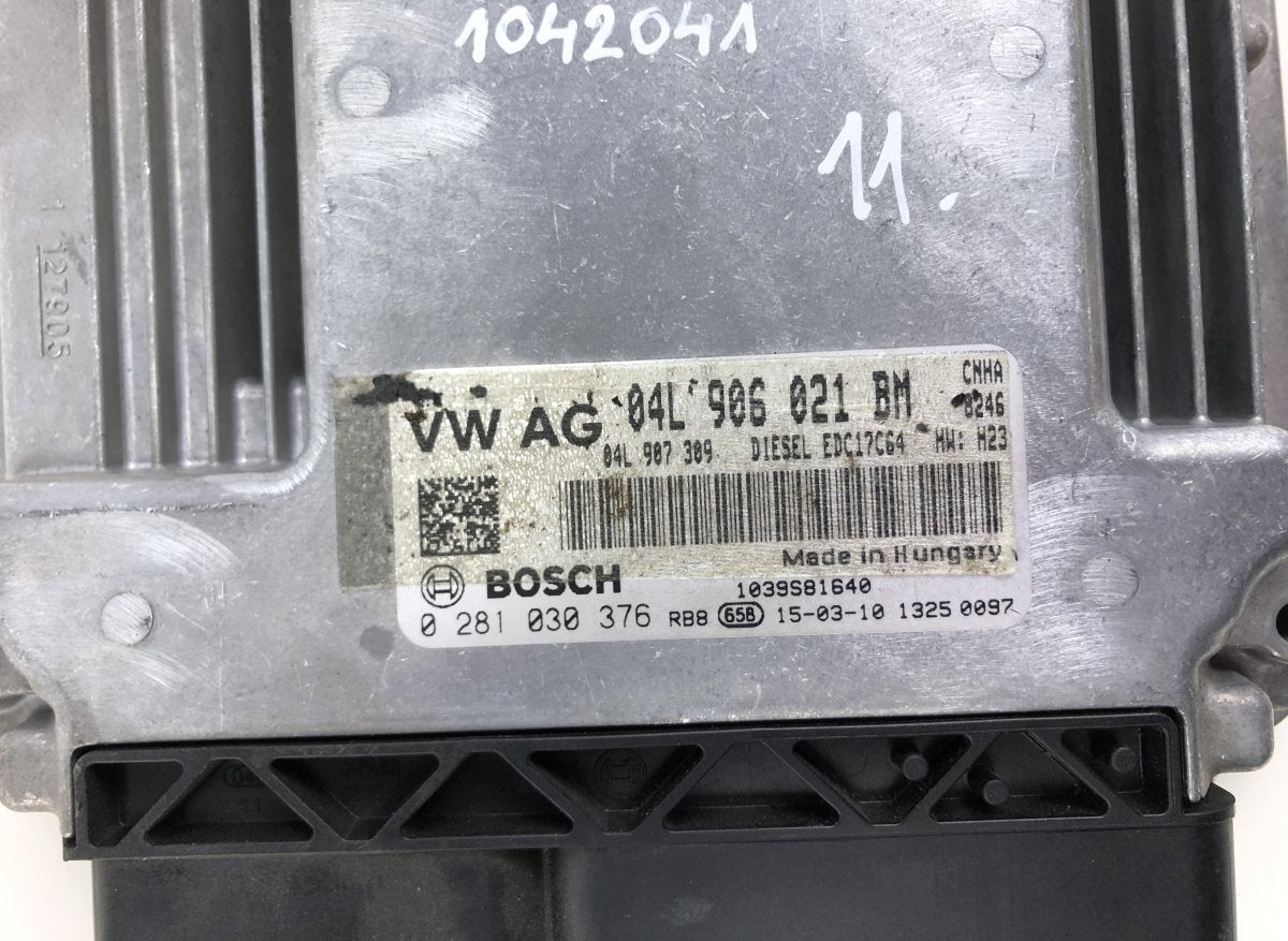 0281030376 04L906021BH Engine Control Unit / module (ECU) AUDI A4 / A4 ALLROAD (B8) (2007-2015)