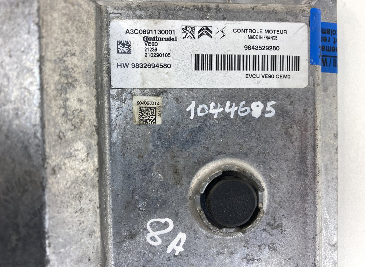 A3C0891130001 Engine Control Unit / module (ECU) CITROËN C4 III / X (C41) (2020-)