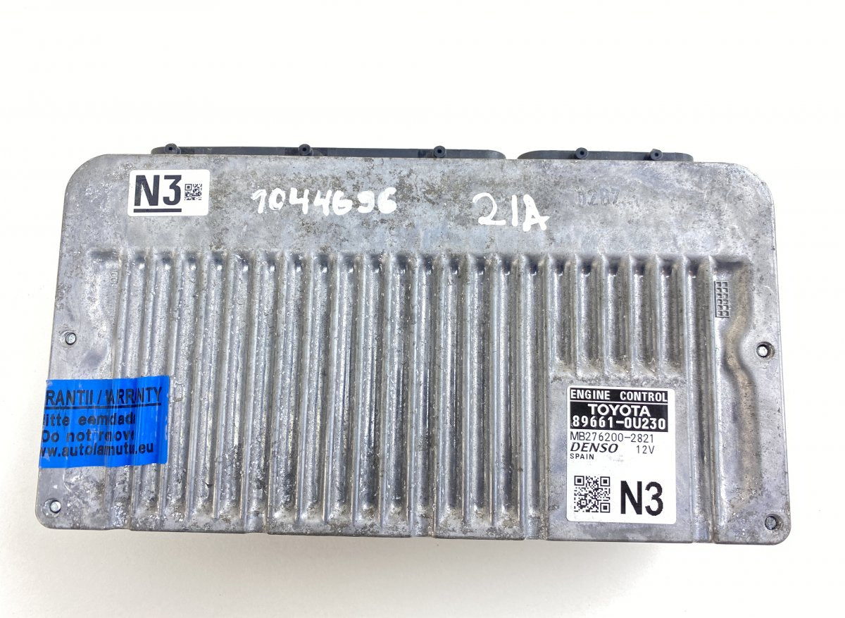 2762002821 MB276200-2821 Engine Control Unit / module (ECU) TOYOTA YARIS (_P13_) (12.10-)