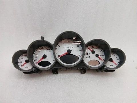 Porsche 911 997 Turbo S Instrument Cluster 99764138802 Speedometer MK2 MPH PDK