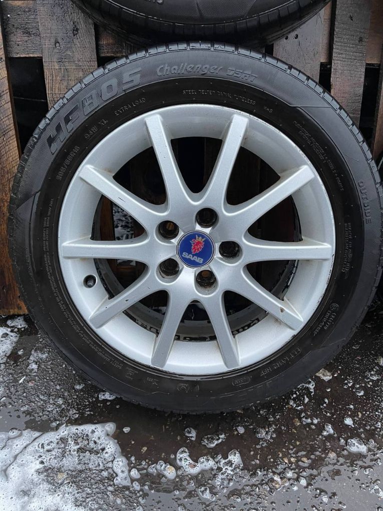 6.5JX16 ET41 D65.1 5X110 Rim set With Tyres 4 pcs SAAB 9-3 (YS3F) (2002-2012)