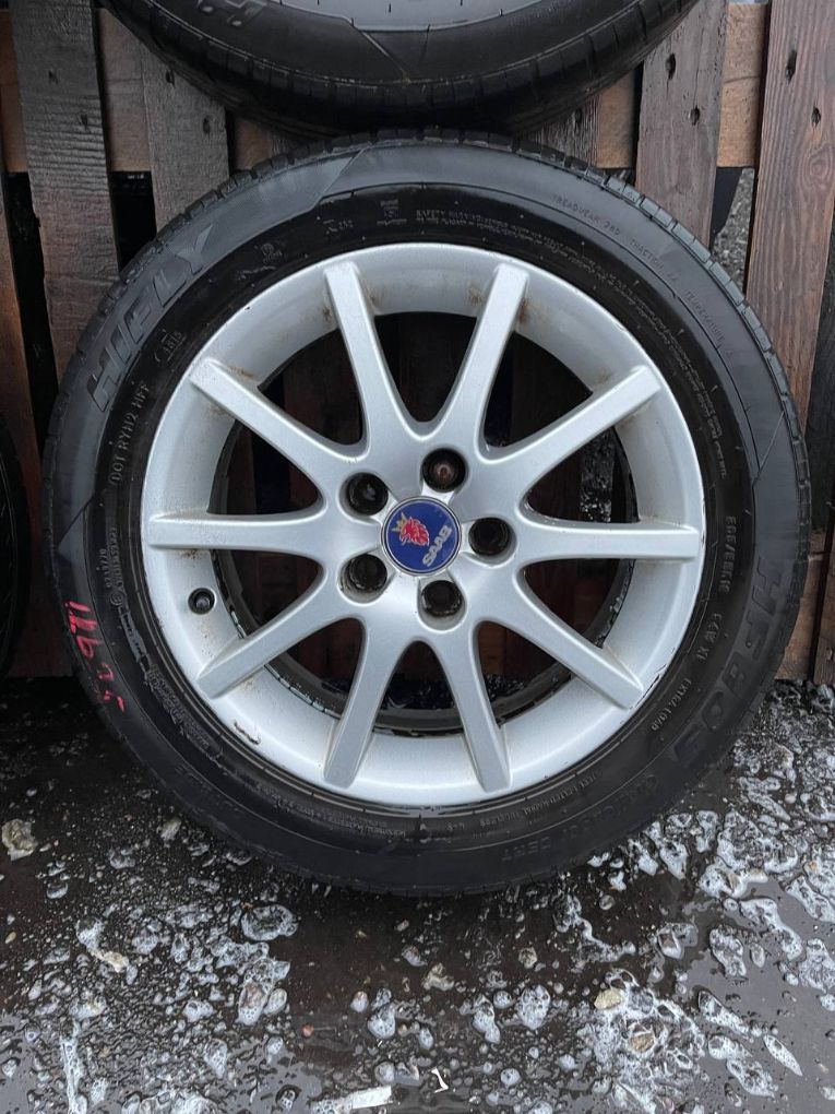 6.5JX16 ET41 D65.1 5X110 Rim set With Tyres 4 pcs SAAB 9-3 (YS3F) (2002-2012)