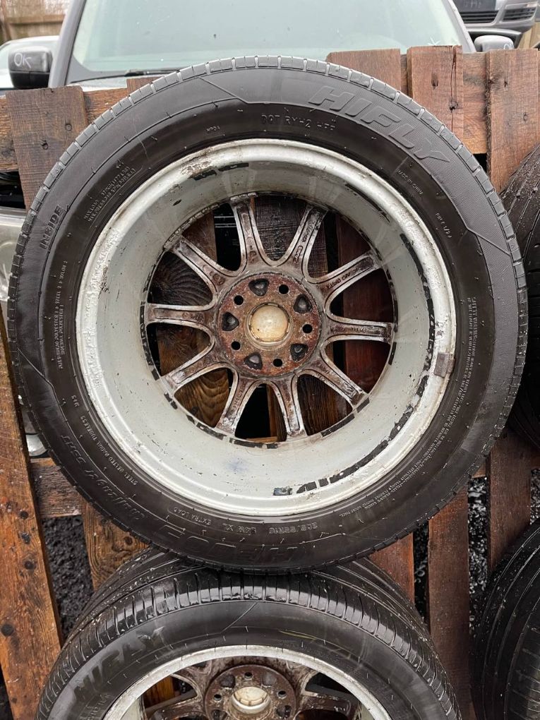 6.5JX16 ET41 D65.1 5X110 Rim set With Tyres 4 pcs SAAB 9-3 (YS3F) (2002-2012)