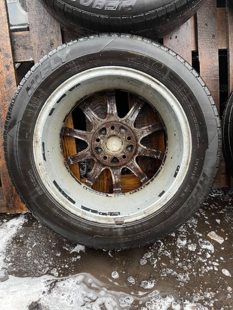 6.5JX16 ET41 D65.1 5X110 Rim set With Tyres 4 pcs SAAB 9-3 (YS3F) (2002-2012)