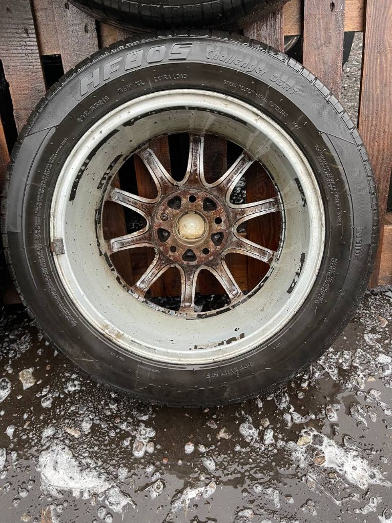 6.5JX16 ET41 D65.1 5X110 Rim set With Tyres 4 pcs SAAB 9-3 (YS3F) (2002-2012)