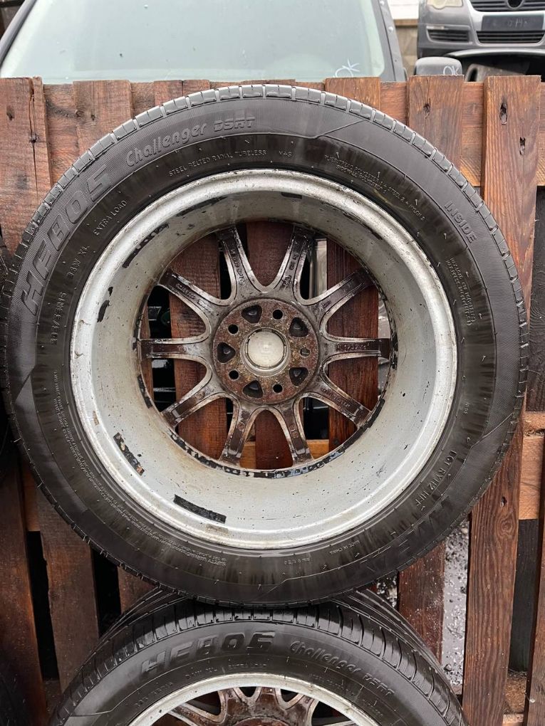 6.5JX16 ET41 D65.1 5X110 Rim set With Tyres 4 pcs SAAB 9-3 (YS3F) (2002-2012)
