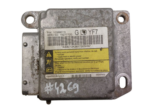 10388013 15277720 Airbag Control Unit CHEVROLET EXPRESS (2003-)