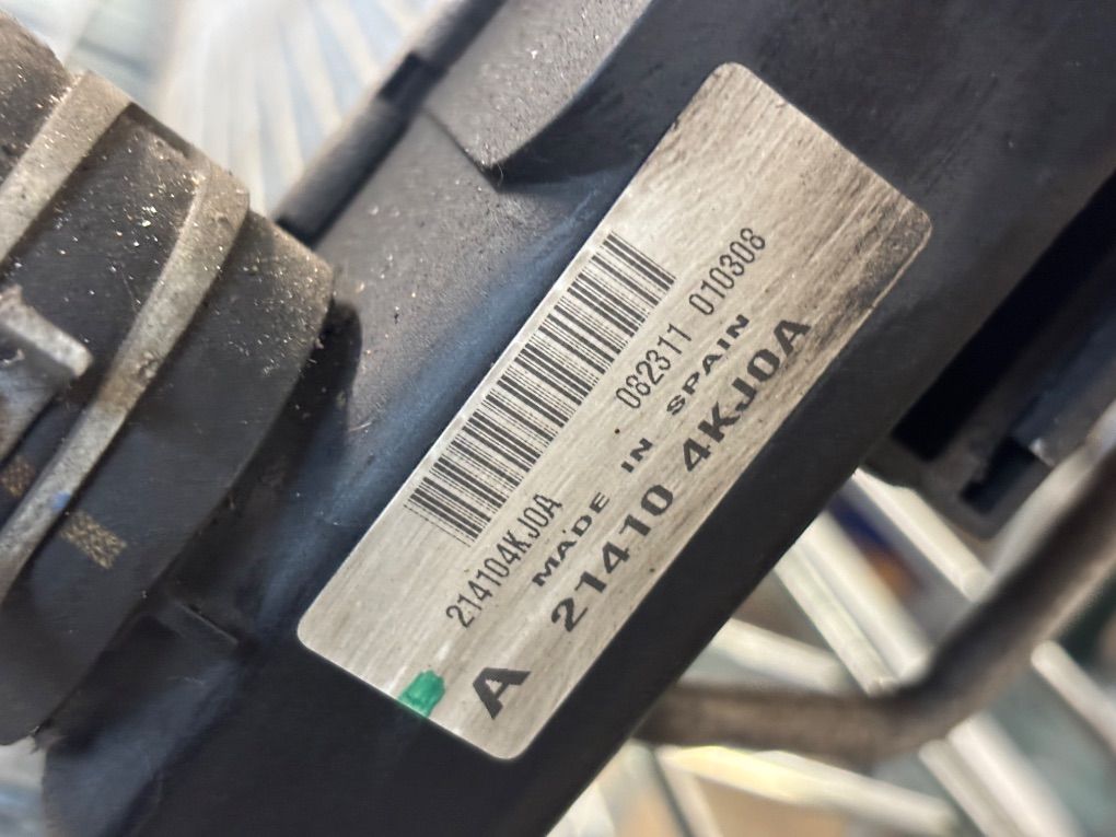 921004KJ0A 214604KJ0A Radiator set NISSAN NAVARA III / NP300 (D23) (2014-)