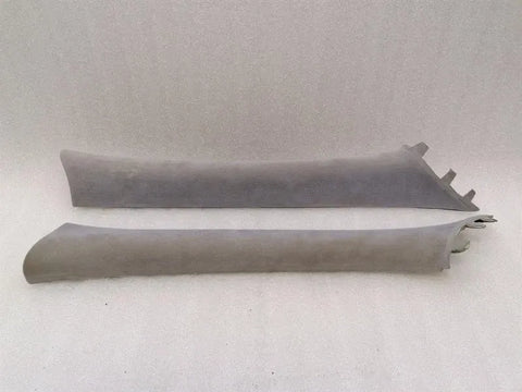 MERCEDES E W211 A Post Set A2116900325 A-Pillar Trim Set Grey Alcantara