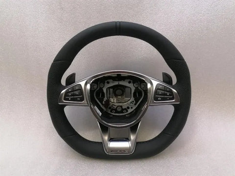 MERCEDES C C63 AMG W205 STEERING WHEEL A2054602403 STEERING WHEEL LEATHER OEM