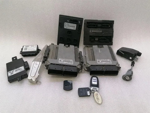 Audi R8 4S AWD engine ECU set 4S0907552M engine control unit set