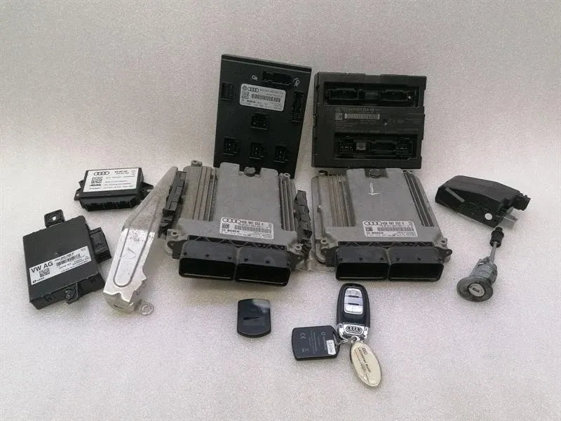 Audi R8 4S AWD engine ECU set 4S0907552M engine control unit set
