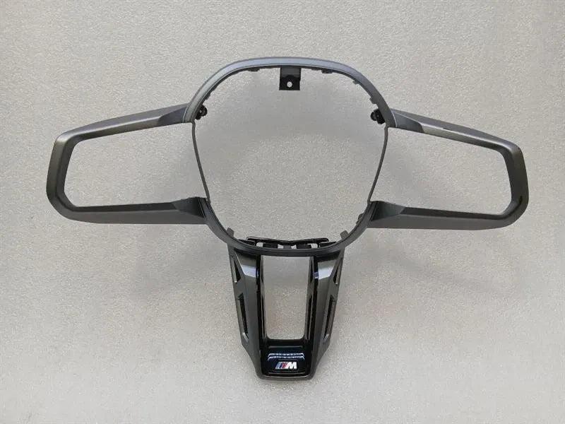 BMW M3 G80 G20 6579617 STEERING WHEEL TRIM M LCI Grey Logo