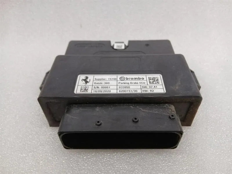 Ferrari F8 F142MFL electronic module 933950 control unit park brake
