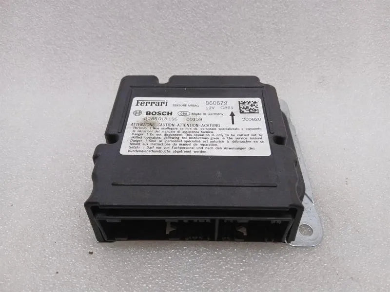 Ferrari F8 F142MFL Safety Module ECU 860679 Air Control Unit SRS