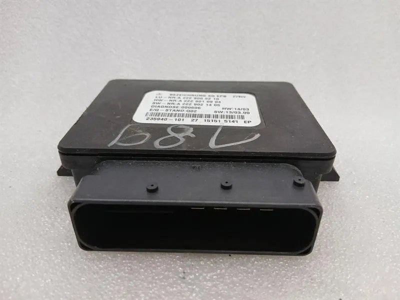 Mercedes C Class W205 Electronic Module A2229005210 Park Brake Control Unit
