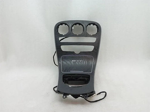 Mercedes C Class W205 Cup Holder A2056803601 Cup Holder Holder Black Ash Wood