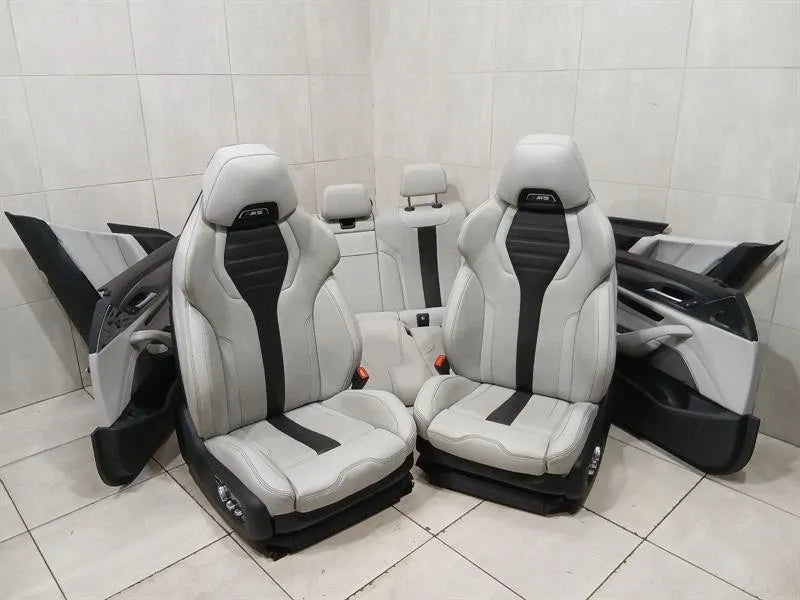 BMW F90 G30 M5 Seats Leather Merino Silverstone Seats Interior COOLED MASSAGE X3A9