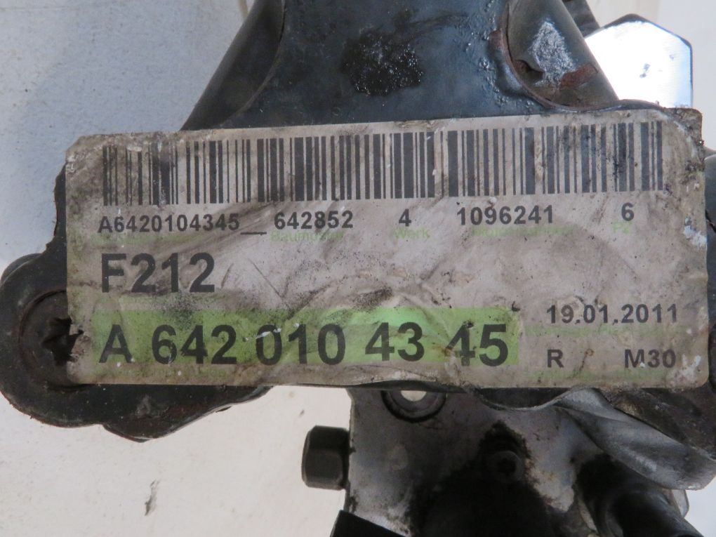 A6420701201 A6420701001 A6420700801 Fuel injection pump, diesel MERCEDES-BENZ E-CLASS (W212) (2009-2016)