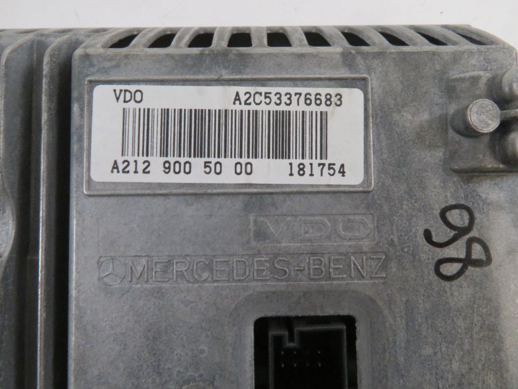 A2129005000 A2129008607 A2129009022 Dash screen MERCEDES-BENZ E-CLASS (W212) (2009-2016)