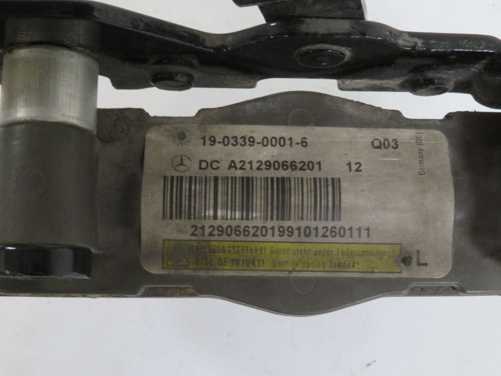 A2048800128 A2129066201 Bonnet (hood) actuator left MERCEDES-BENZ E-CLASS (W212) (2009-2016)