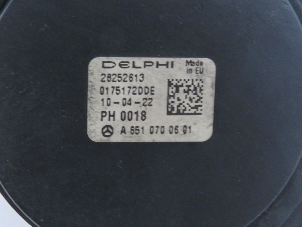 A6510702001 A6510702701 Fuel injection pump, diesel MERCEDES-BENZ E-CLASS (W212) (2009-2016)