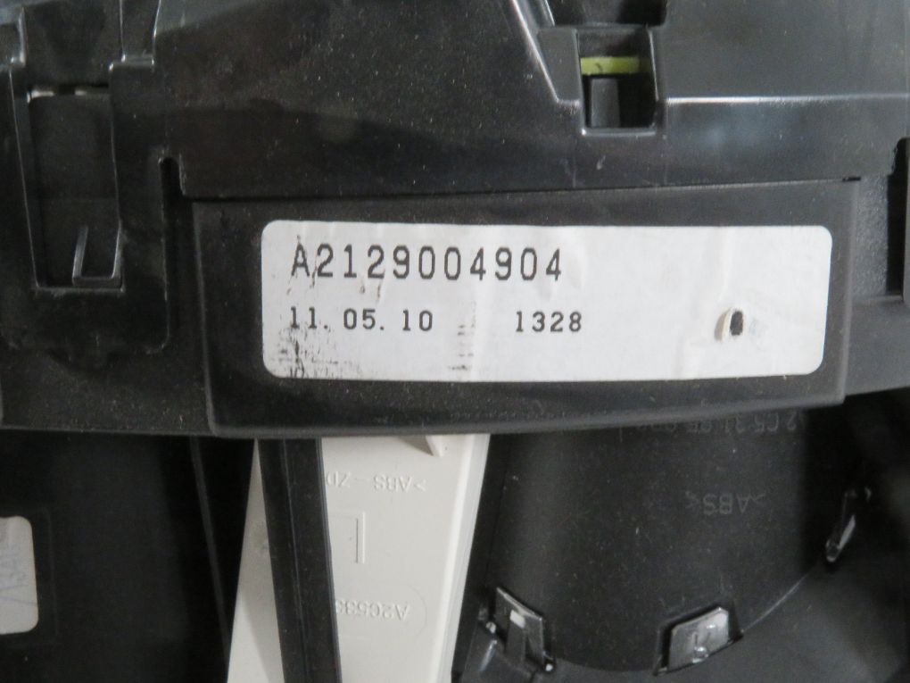 A2129004904 A2129003010 Instrument Cluster MERCEDES-BENZ E-CLASS (W212) (2009-2016)