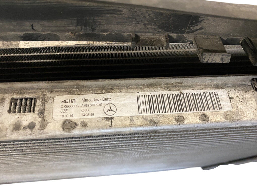 CX666003 CC585003 Radiator set MERCEDES-BENZ C-CLASS (W205) (2013-2021)