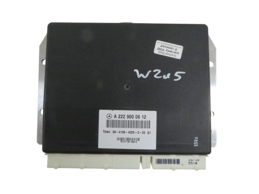 A2229000612 A2229009811 A2229006213 Suspension Control Unit MERCEDES-BENZ C-CLASS (W205) (2013-2021)
