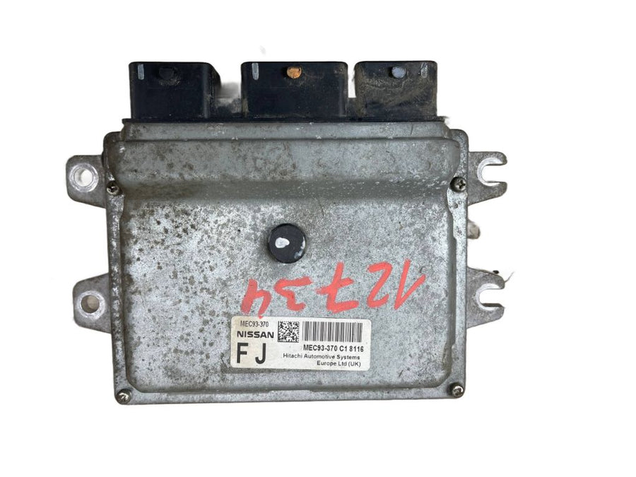 MEC93370 MEC93370C18116 Engine Control Unit / module (ECU) NISSAN QASHQAI I (J10) (2007-2013)