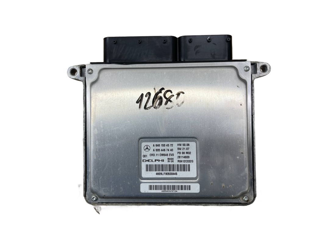 6461504572 6461502672 Engine Control Unit / module (ECU) MERCEDES-BENZ C-CLASS (W204) (2007-2013)