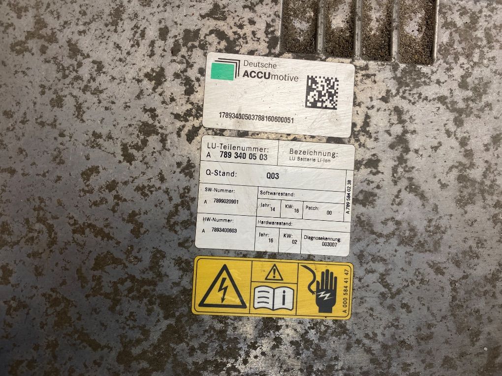 A2053402500 High voltage battery (EV, Hybrid) MERCEDES-BENZ C-CLASS (W205) (2013-2021)