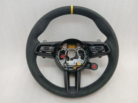 NEW NEW PORSCHE CAYENNE 9Y MK3 E3 Steering Wheel 9Y3419091JPO2 Race-Tex Steering Wheel