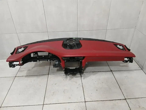 Porsche 911 991 Dashboard 99155210107 Carrera Red Leather Dashboard