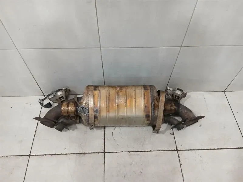 Porsche 911 992 Exhaust Silencer 992251053A Exhaust Sport with Flap Motors