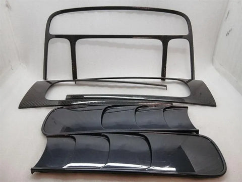 Audi R8 4S Spyder tailgate carbon carbon trim strip set 4S7825509 4S7825271A