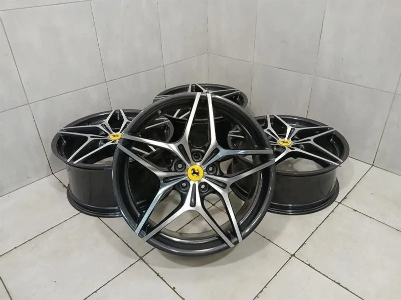 Ferrari California T F149 Alloy Wheel 303333 SET Forged, Diamond Cut Rim