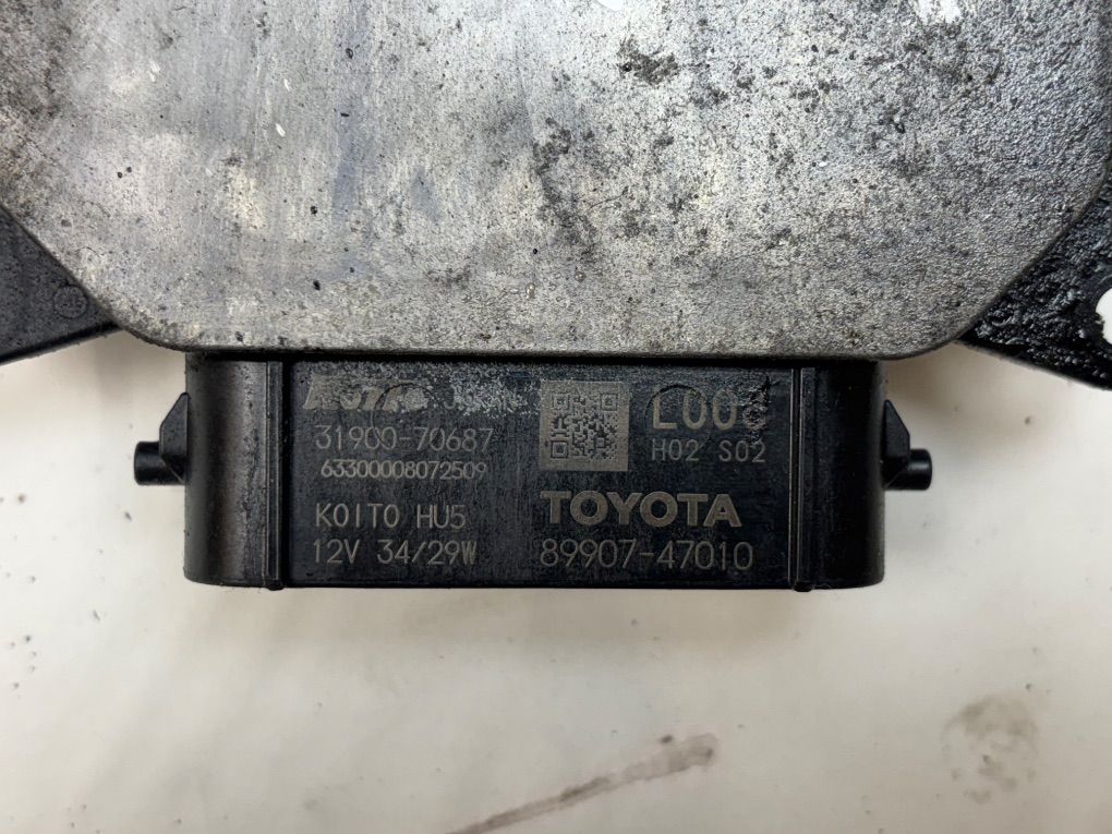 3190070687 Xenon control unit left TOYOTA PRIUS IV (XW50) (2015-2022)