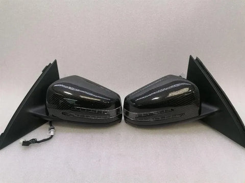 Mercedes C63 W204 OEM carbon mirror set A2048102476 exterior mirror set carbon
