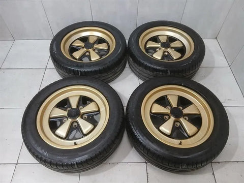 16 6J 7J Porsche 911 Carrera 3.2 Alloy Wheels 911362115 Rims FUCHS SET LOT