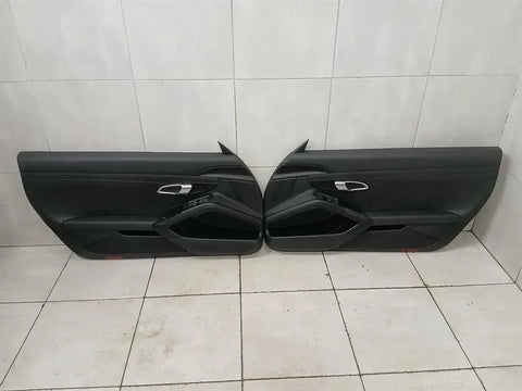 Porsche Cayman 718 door card front set 991555203 door panel front set