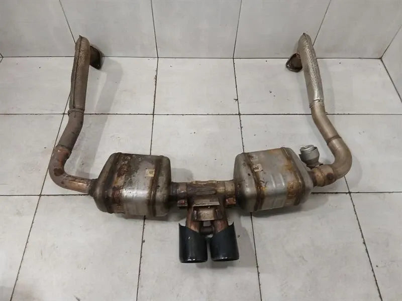 Porsche Cayman 718 exhaust silencer 982251051F exhaust PSE sport exhaust