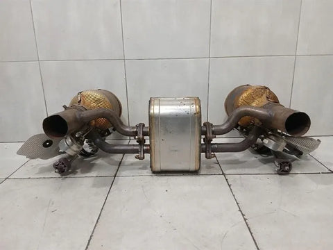 Ferrari F8 F142MFL exhaust silencer with GPF OPF 900538 exhaust silencer