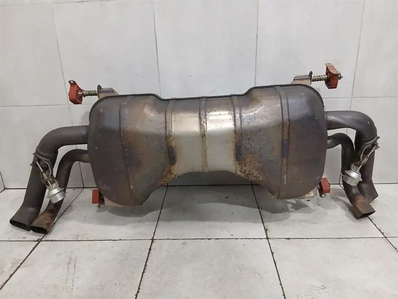 Audi R8 4S Performance exhaust silencer defect 4S0251051BX exhaust FAULTY