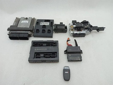 AUDI RS4 B8 8K Engine ECU SET 8T2907560E Engine Control Unit SET 0B5927256F
