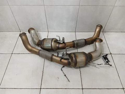 2.9 PORSCHE Panamera 976 G3 24-26 Catalytic Converter 976254802B SET OF 2 GPF