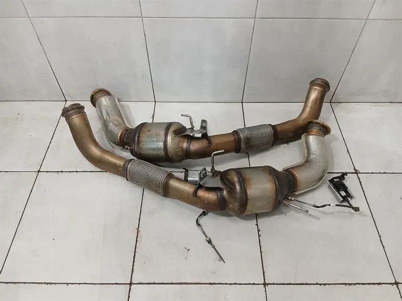2.9 PORSCHE Panamera 976 G3 24-26 Catalytic Converter 976254802B SET OF 2 GPF