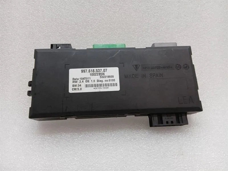 Porsche 911 997 electronic module 99761853707 seat control unit seat