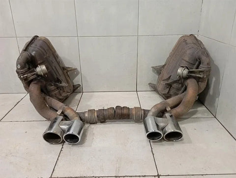 Porsche 911 997 exhaust 99711151102 Eisenmann set exhaust muffler